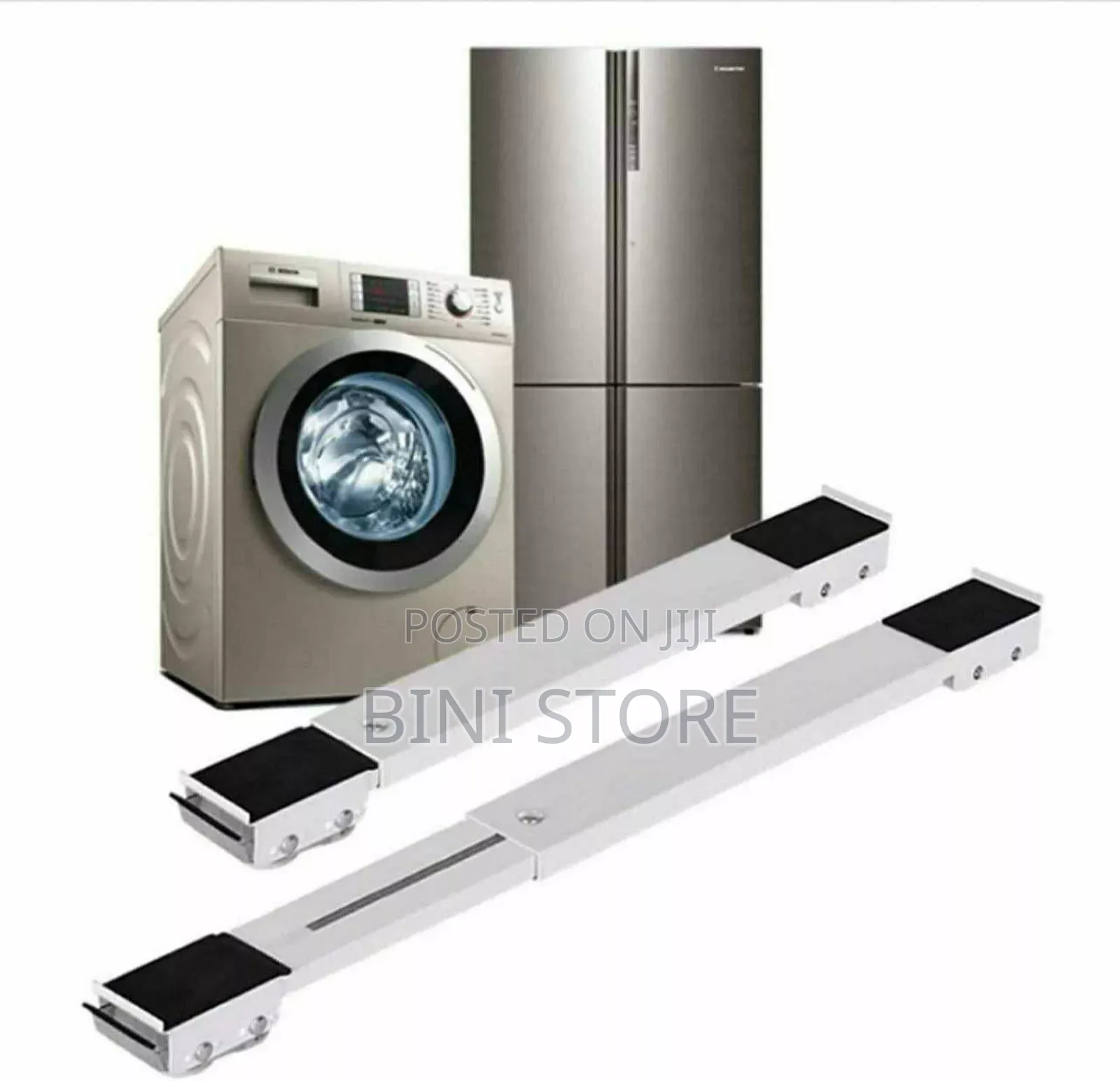 Adjustable Moving Roller Wheels Stand With Brake.