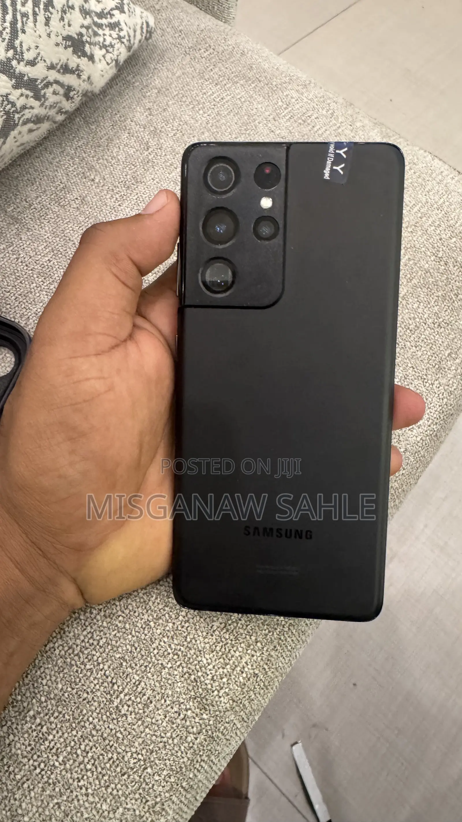 Samsung Galaxy S21 Ultra 5G 128 GB Black