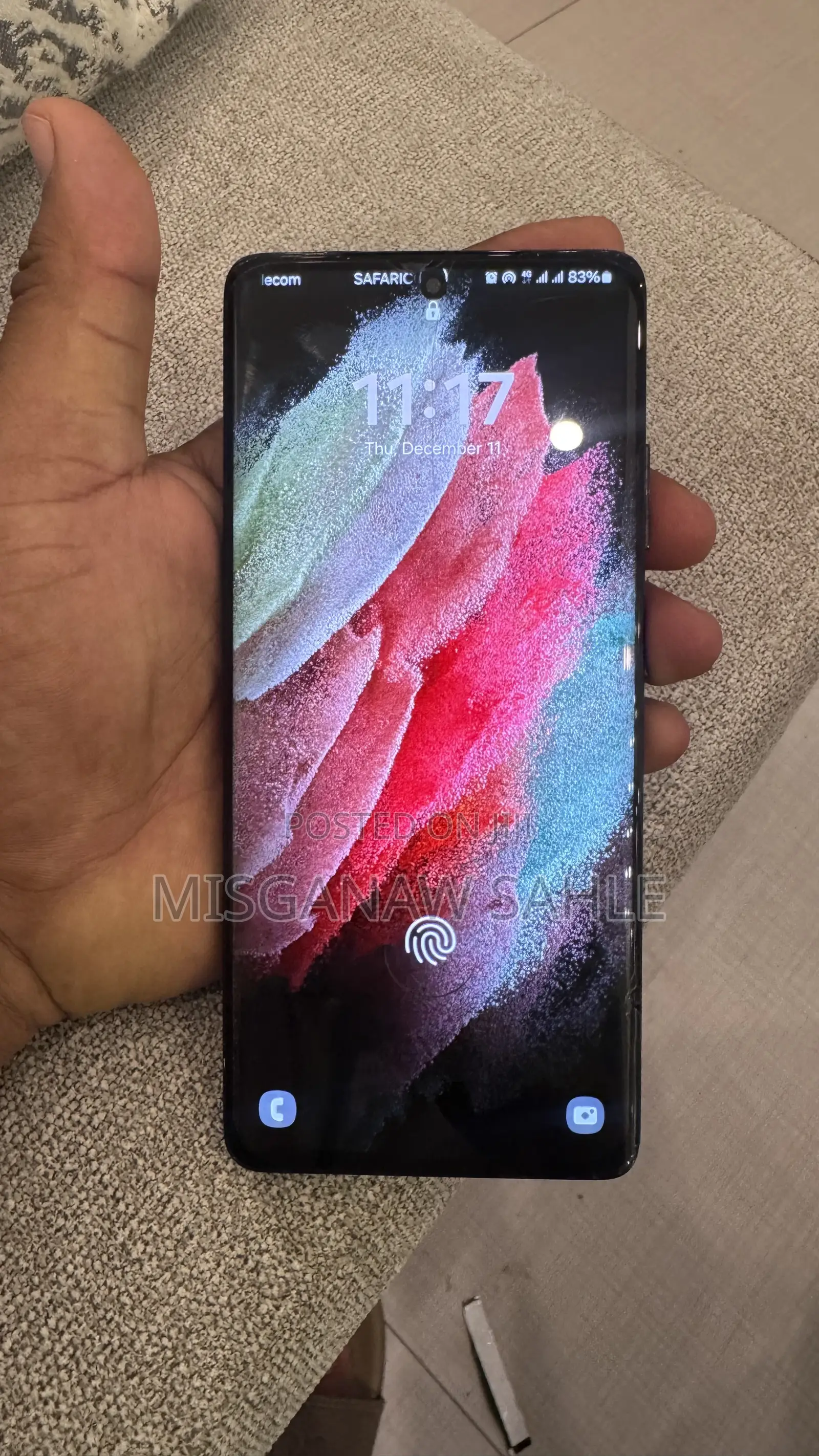 Samsung Galaxy S21 Ultra 5G 128 GB Black