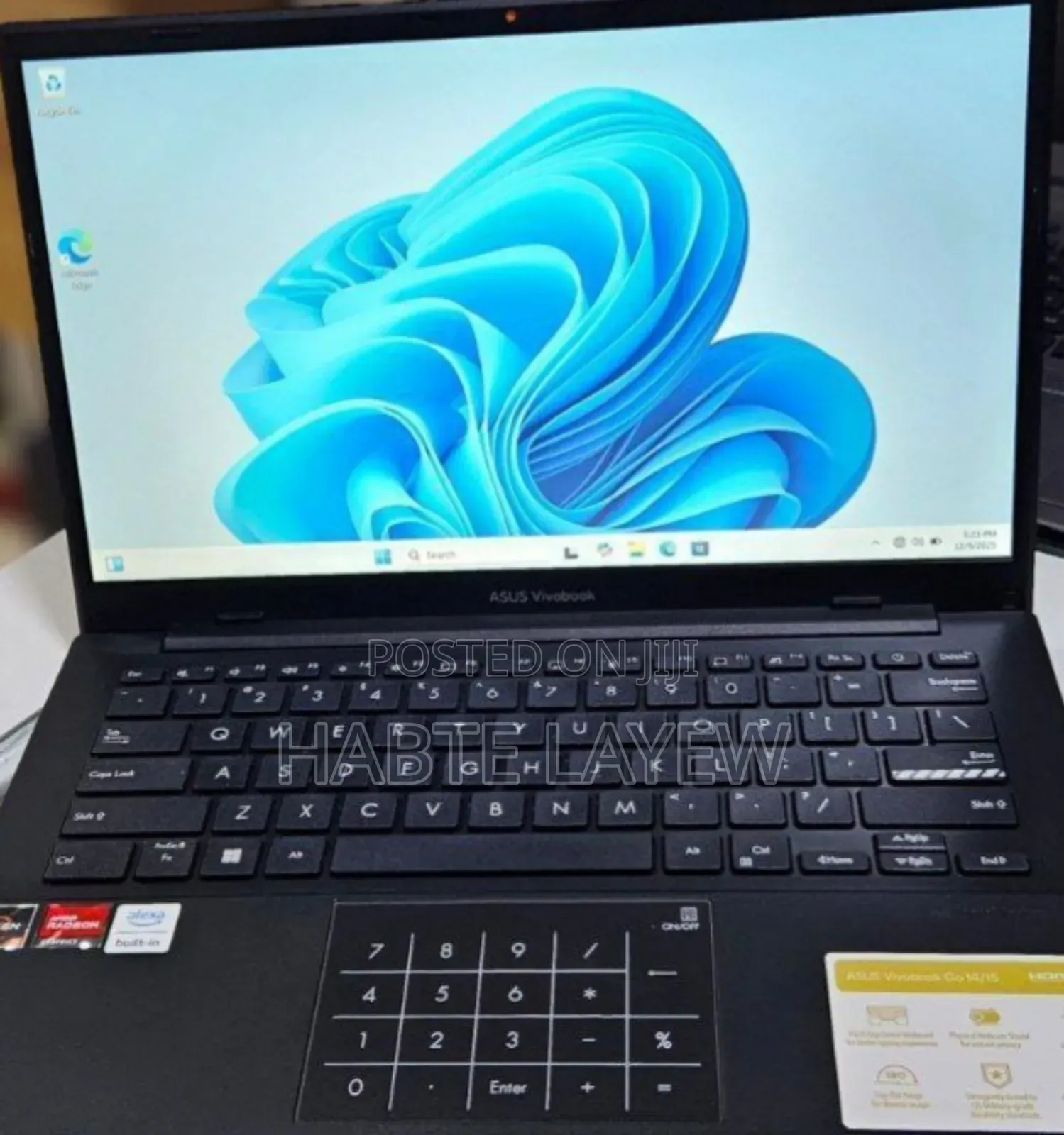 New Laptop Asus VivoBook 15 X505BA 16GB AMD Ryzen 5 SSD 512GB