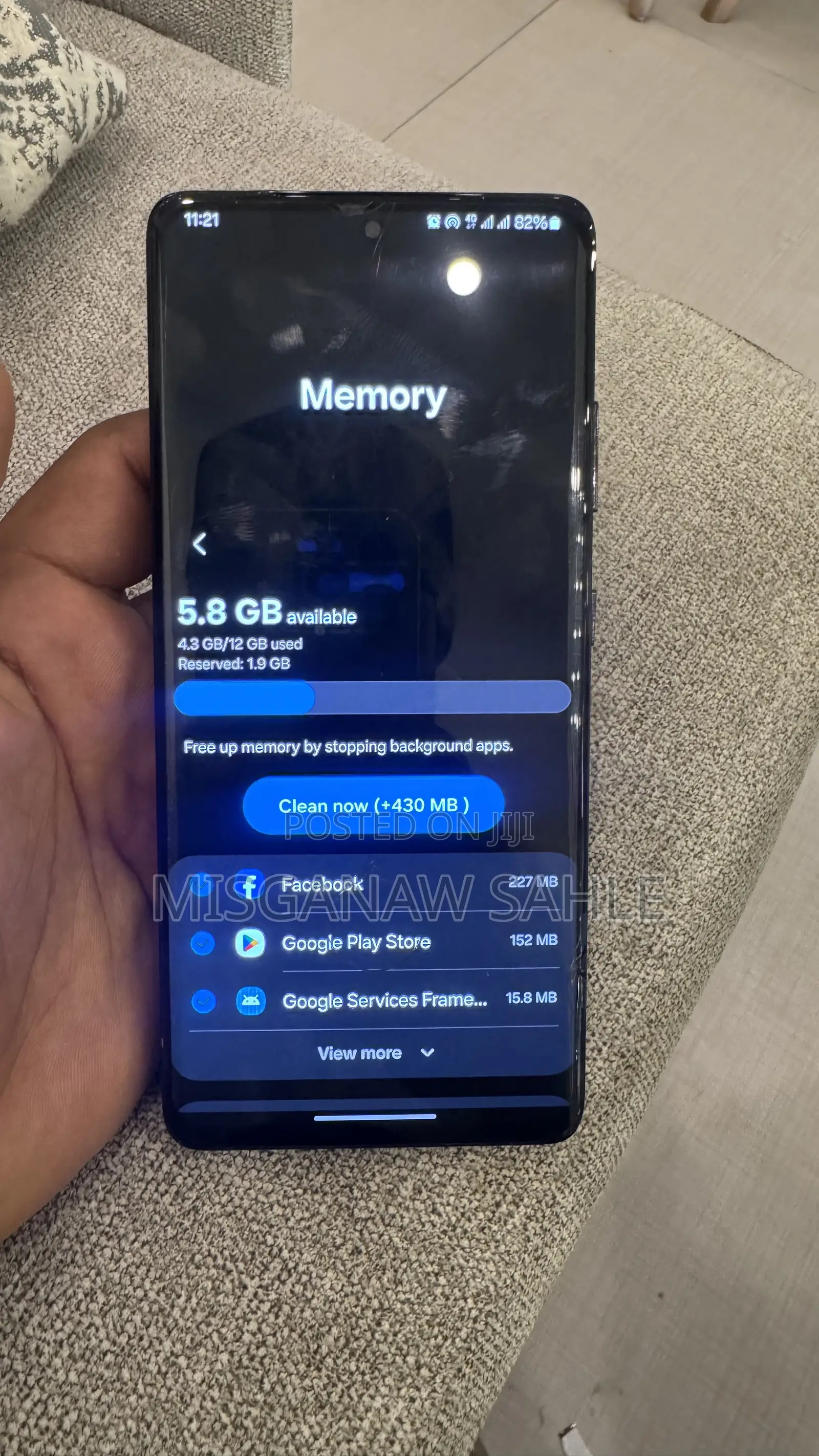 Samsung Galaxy S21 Ultra 5G 128 GB Black