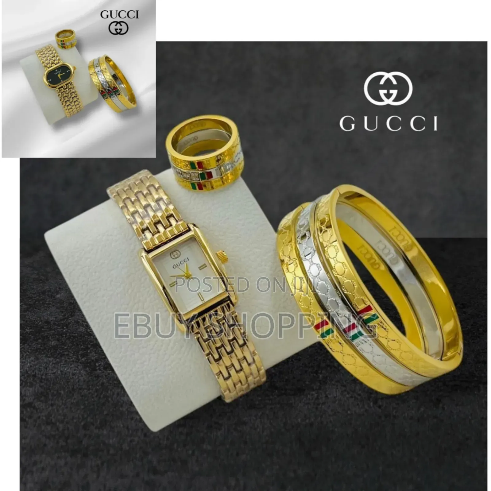 The Perfect Trio: Watch, Ring, and Bracelet Combo