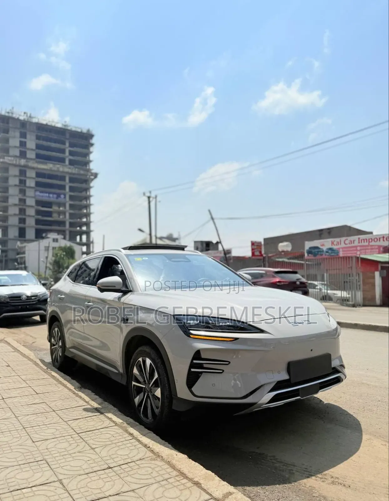 New BYD Song Plus 2025 Beige