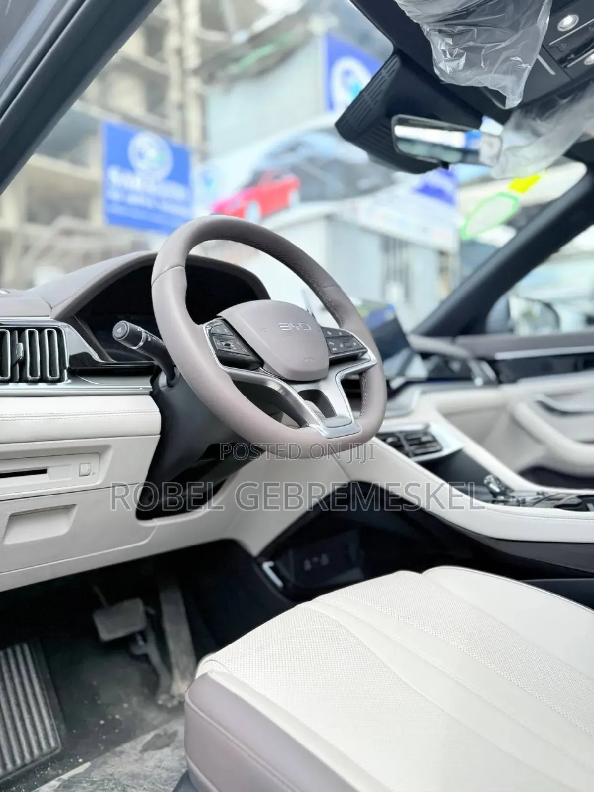New BYD Song Plus 2025 Beige