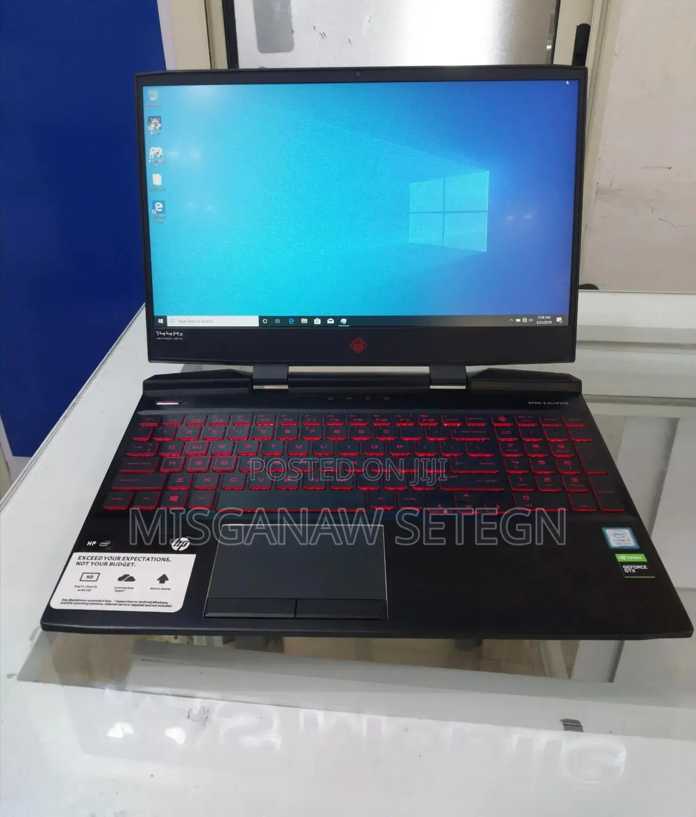 New Laptop HP Omen X 16GB Intel Core I7 SSD 512GB