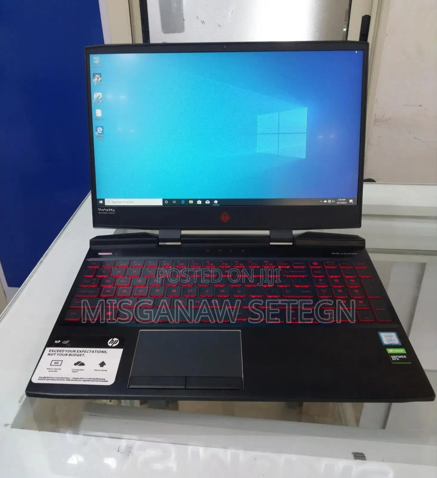 New Laptop HP Omen X 16GB Intel Core I7 SSD 512GB