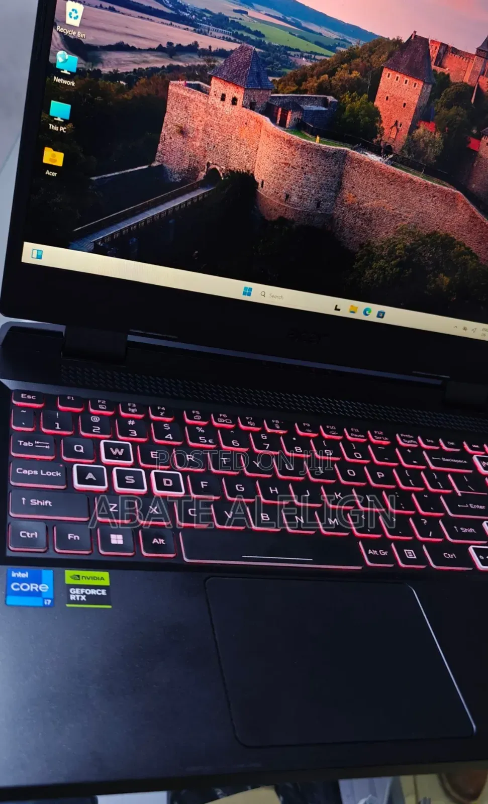 New Laptop Acer Nitro 5 16GB Intel Core I7 SSD 512GB