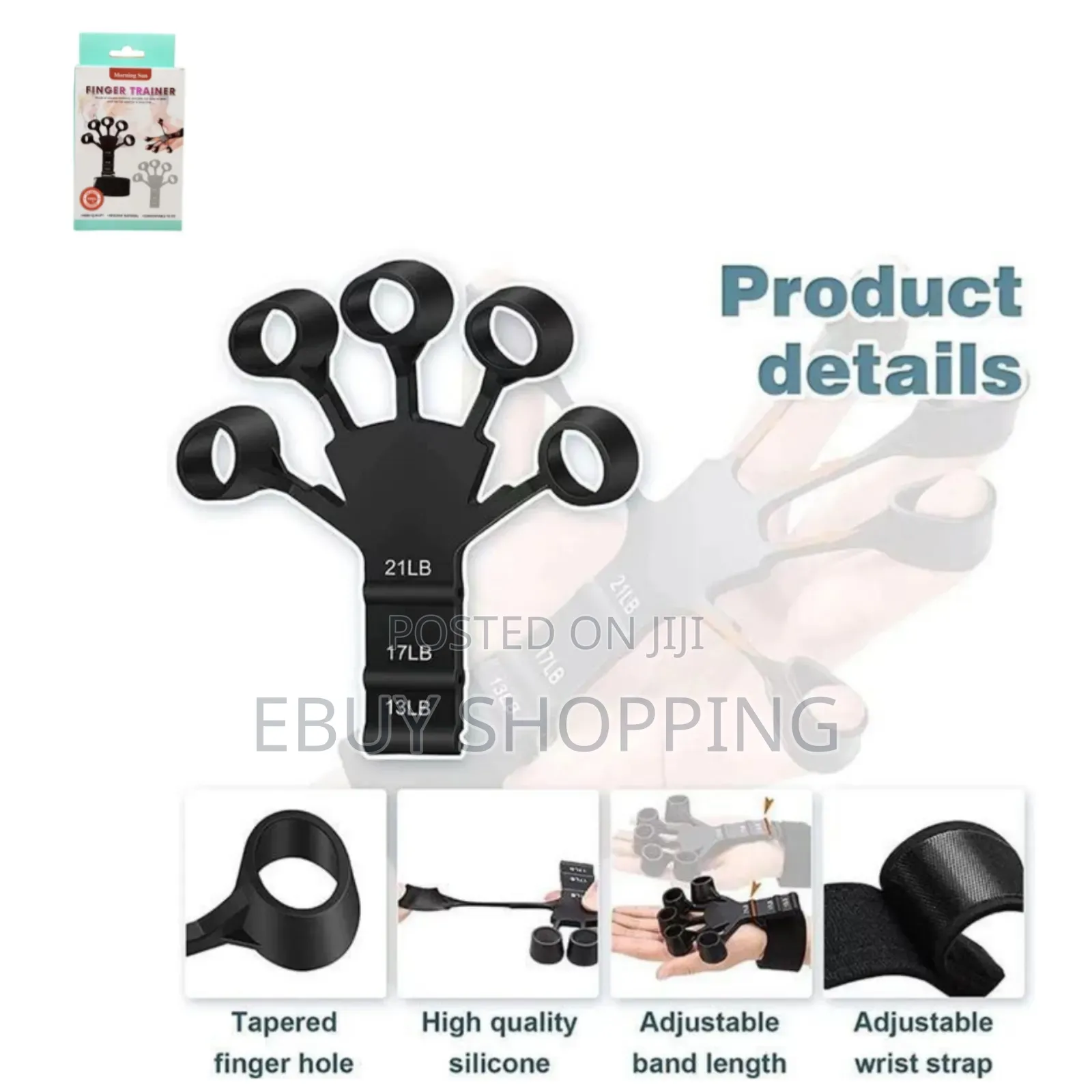 Adjustable Finger Resistance Bands: Stretch Strengthen Anywhere