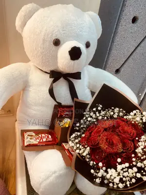 White Teddy Bear And Other Gift Stuff