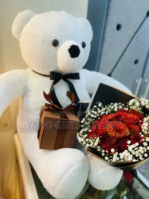 White Teddy Bear And Other Gift Stuff
