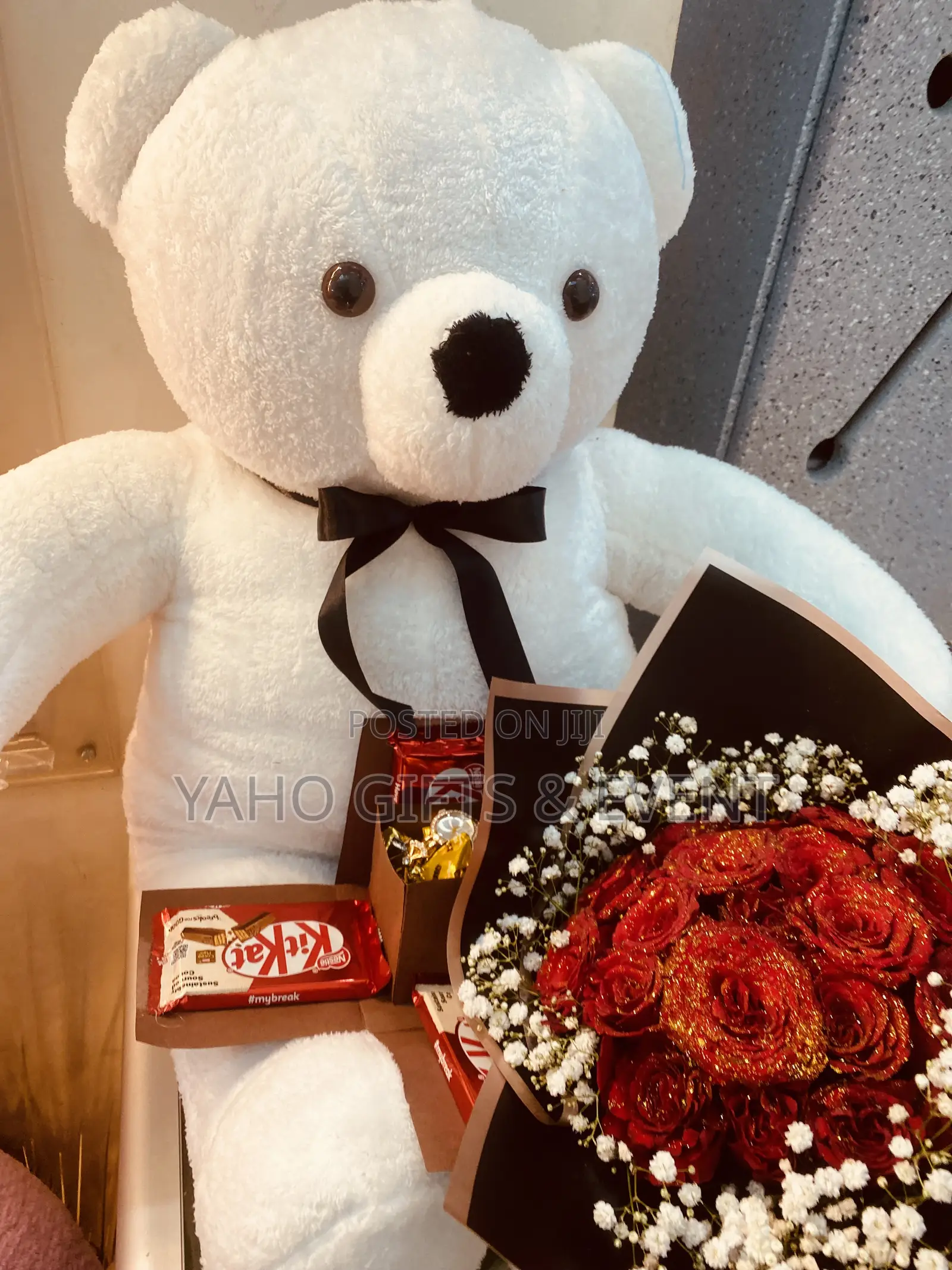 White Teddy Bear And Other Gift Stuff