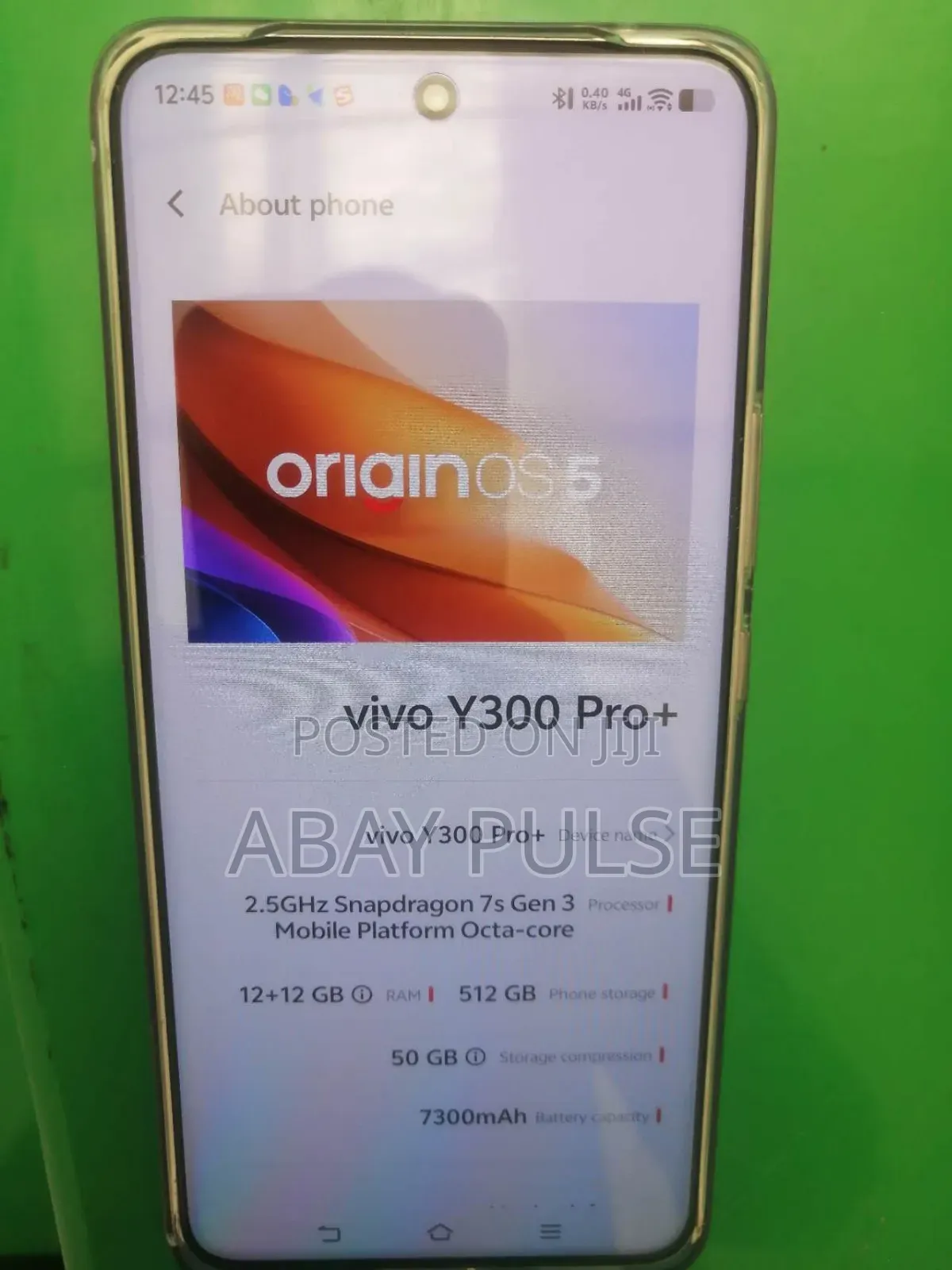 New Vivo Y300 256 GB Gray