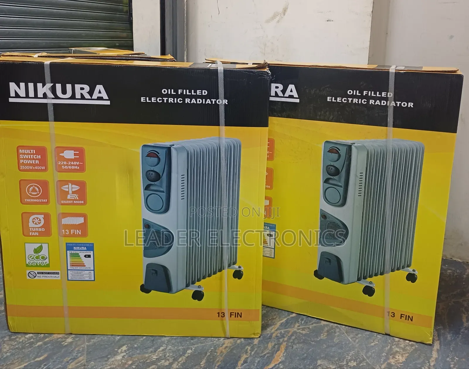 Nikura Oil Fllled Electric Radiator 13 Fin