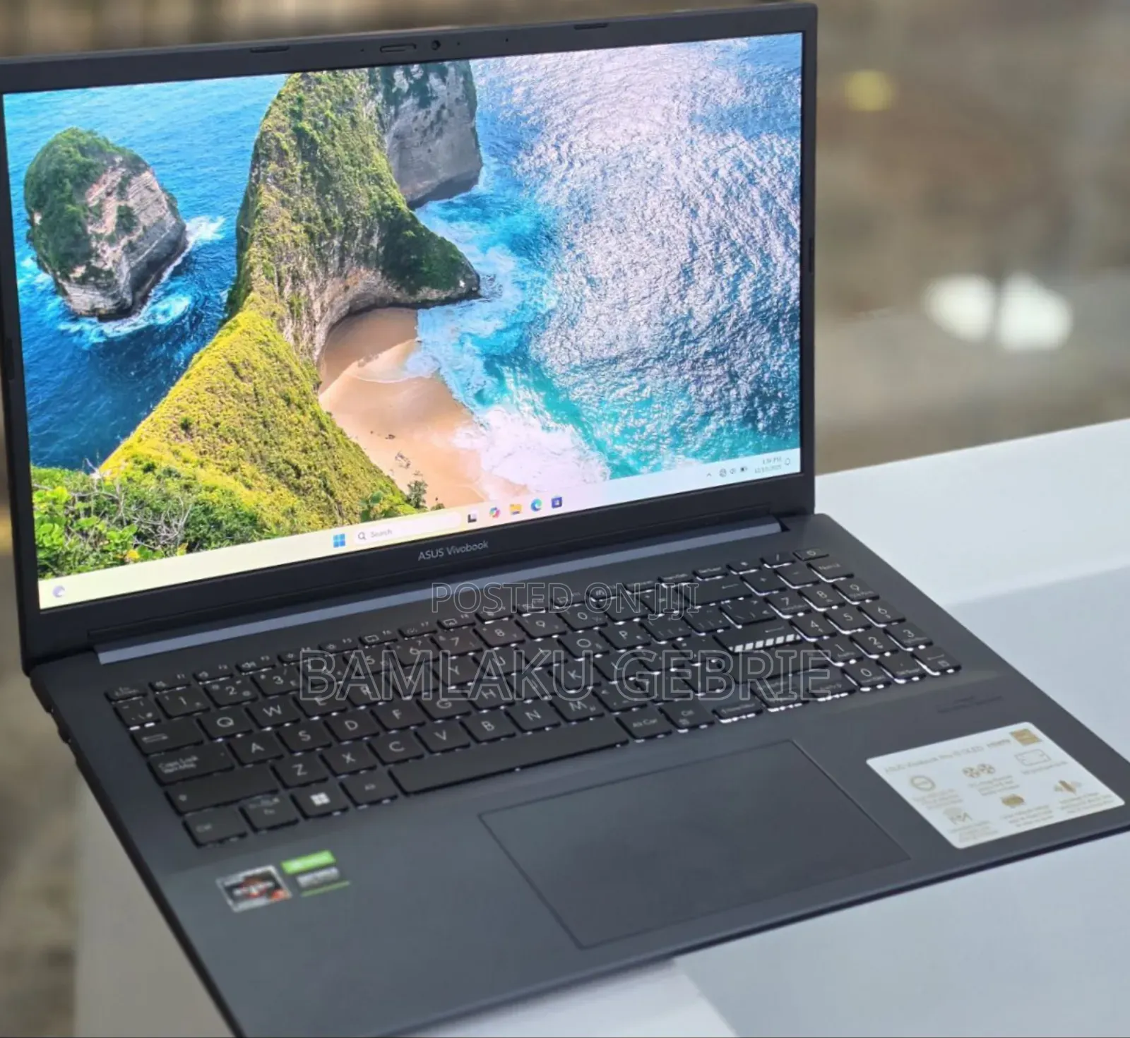 New Laptop Asus VivoBook 15 X505BA 16GB AMD Ryzen 7 SSD 1T