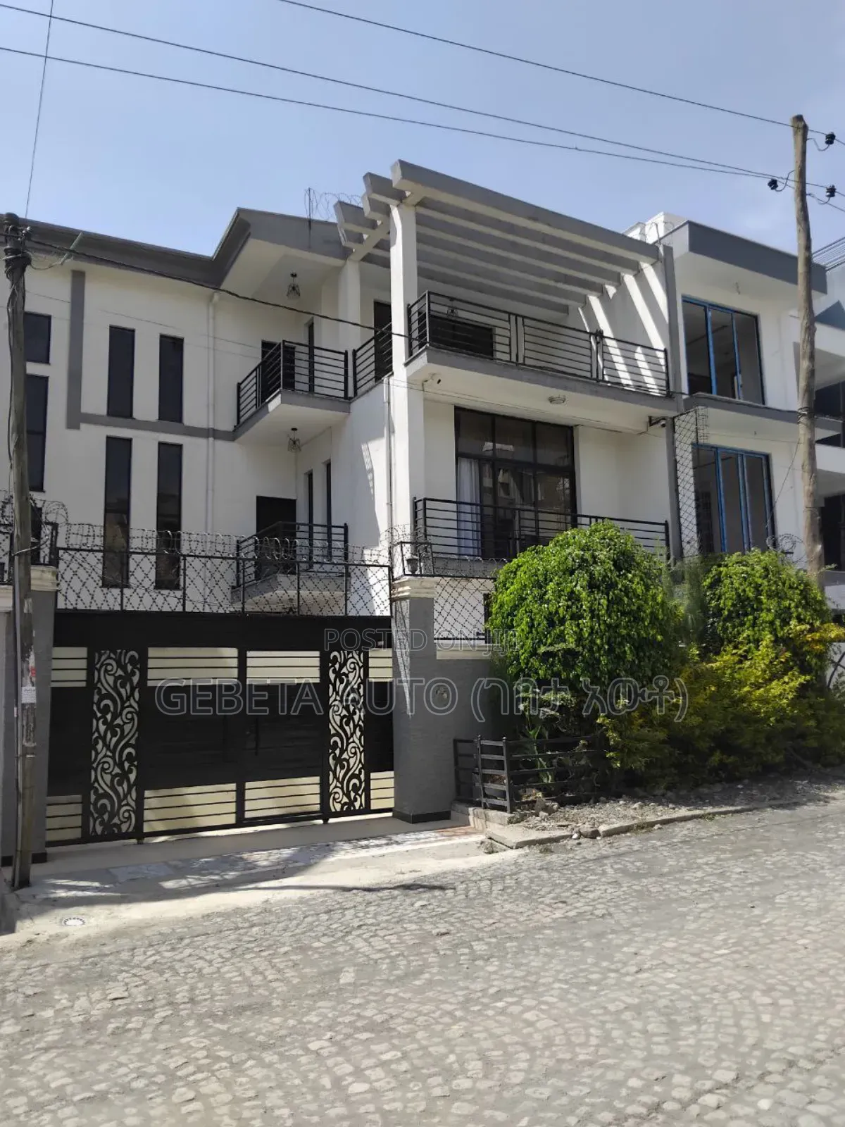 Furnished 4bdrm House in Alem Bank, Akaky Kaliti for sale