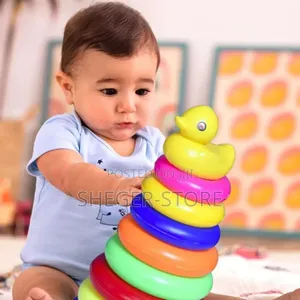 Photo - Orginal Generic Baby Toddler Toys Stacking Ring Pyramid