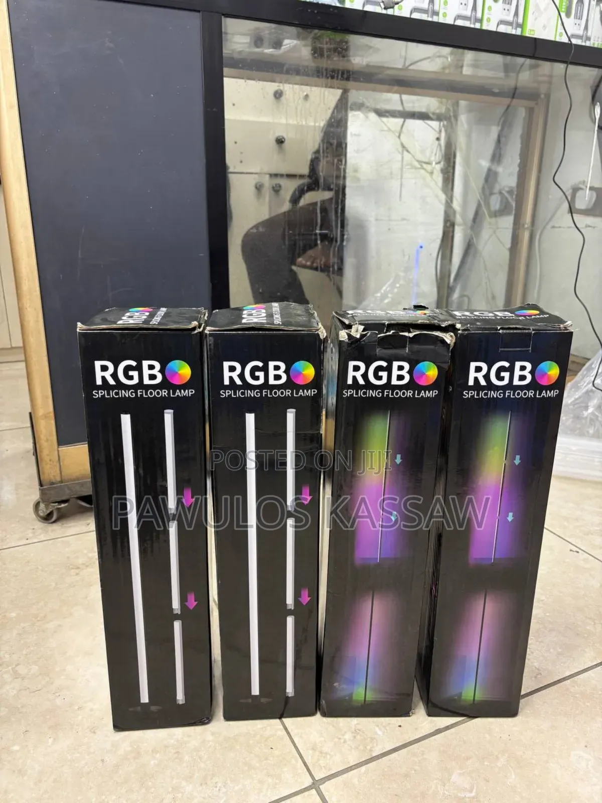 RGB Splicing Floor Lamp