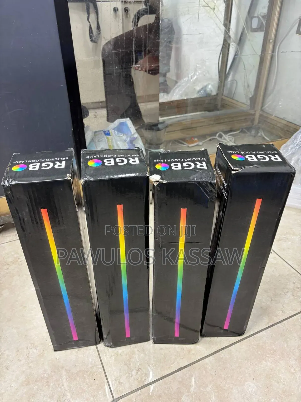 RGB Splicing Floor Lamp