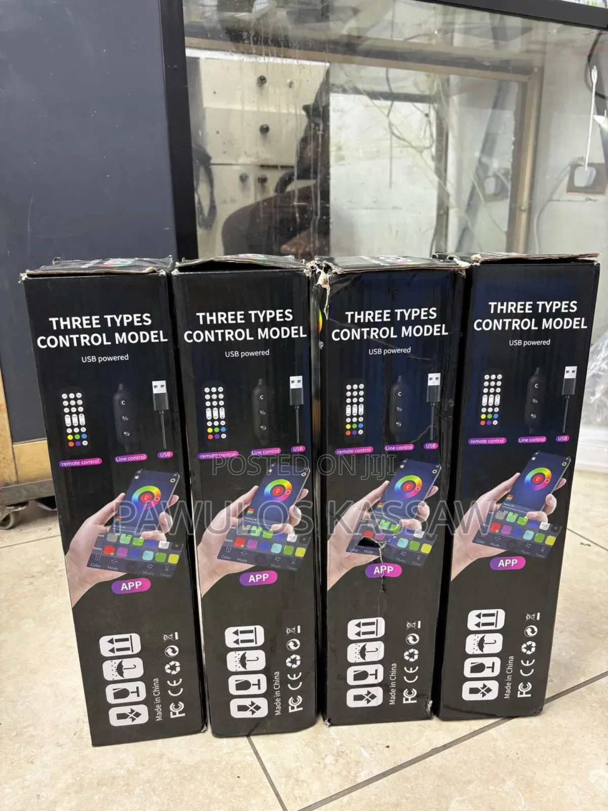 RGB Splicing Floor Lamp