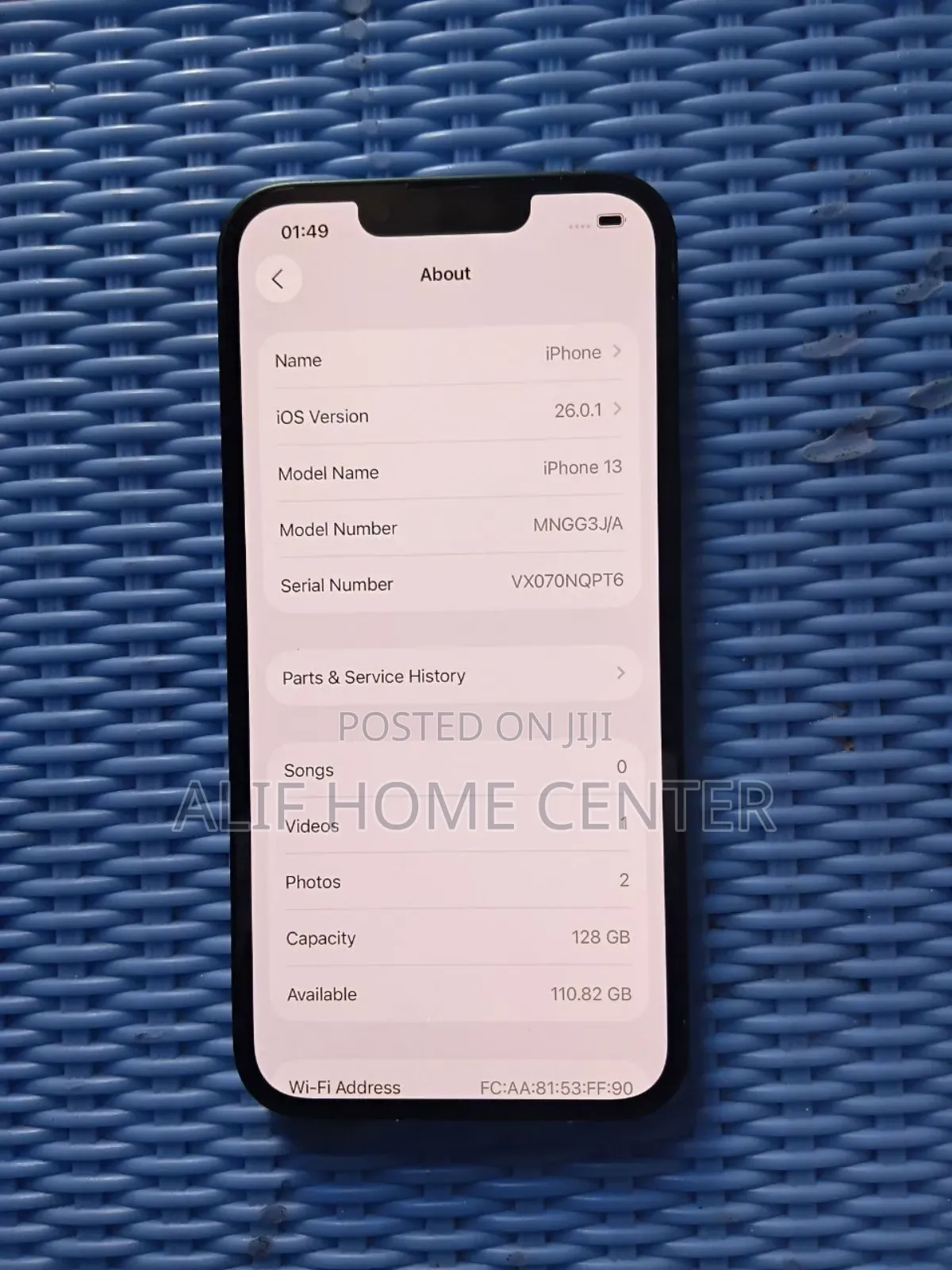 Apple iPhone 13 128 GB Black