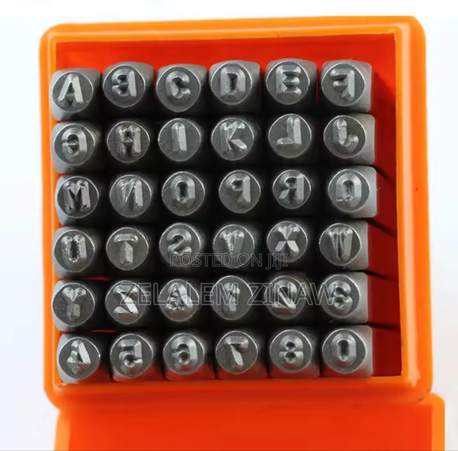 2mm Number and Alphabet Punch Steel