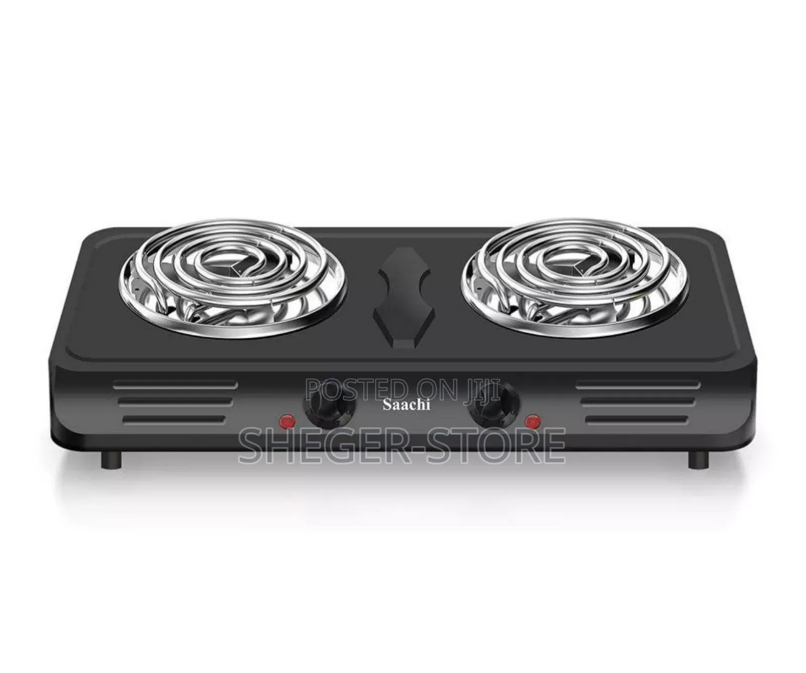 Orginal Saachi Hot Plate ሳቺ ባለሁለት ምድጃ ስቶቭ