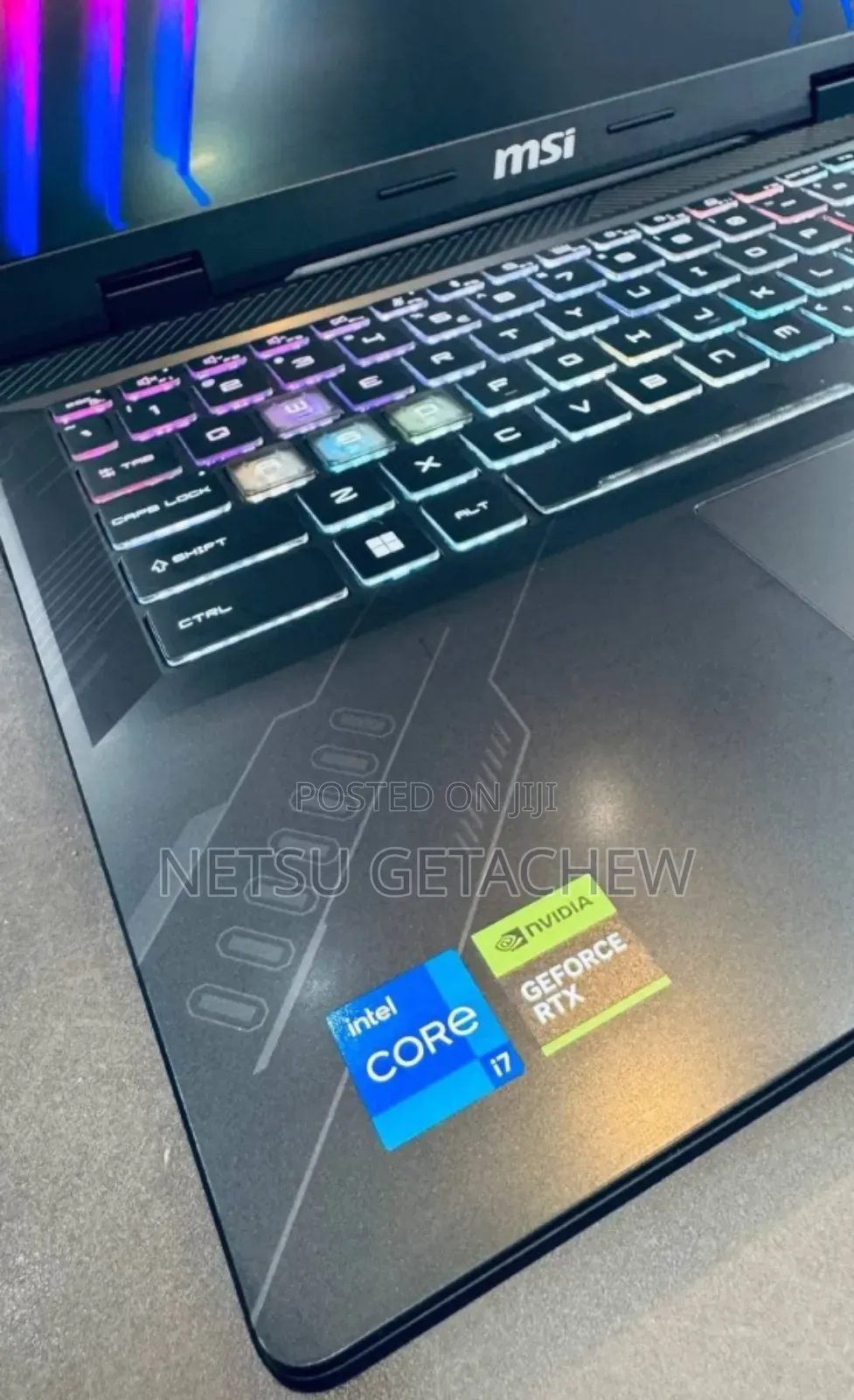 New Laptop MSI Crosshair 15 16GB Intel Core I7 SSD 1T