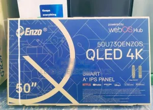 “Enzo 50'' Smart Android Tv – Ultra Slim, Ultra Clear
