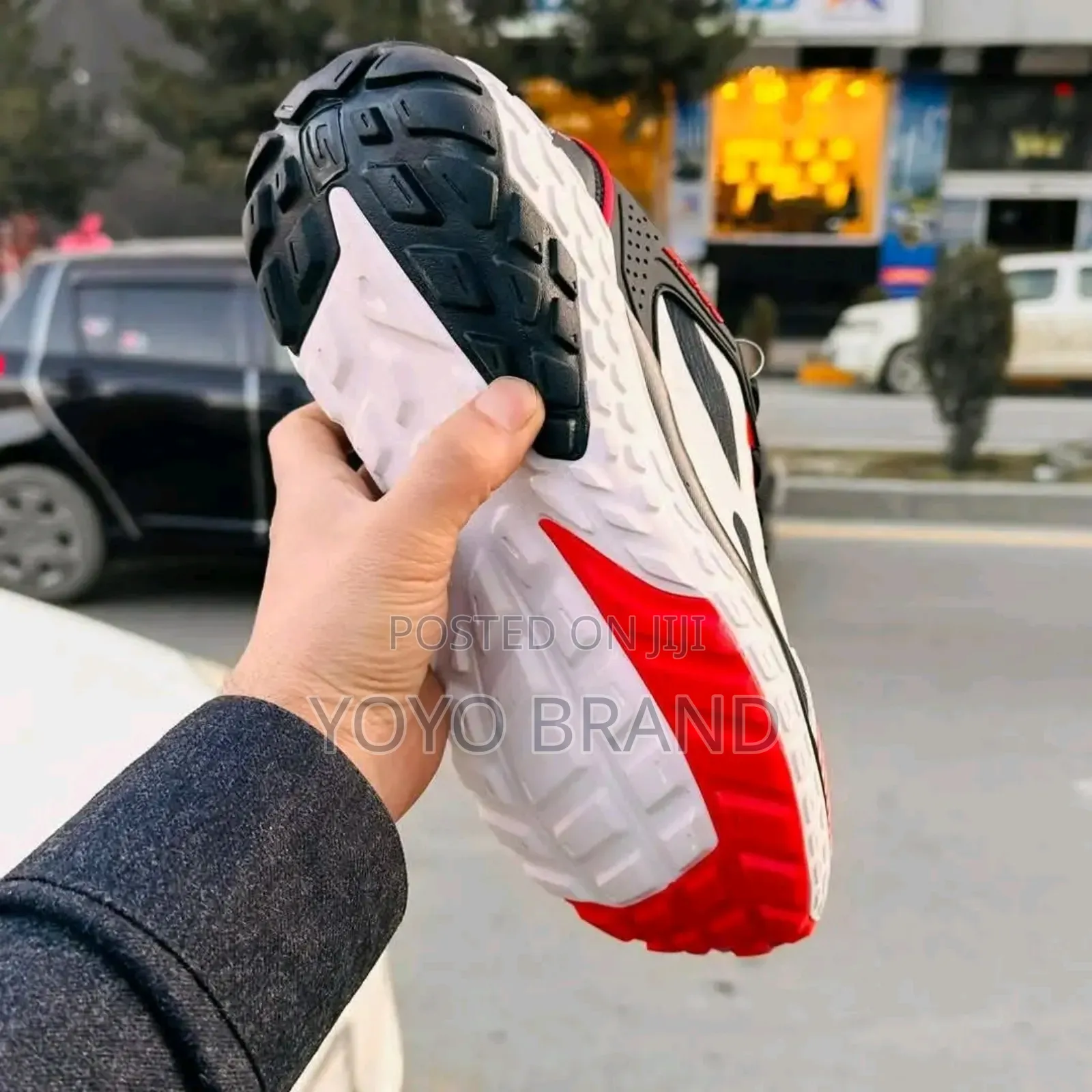 Skechers Monster Air Coolded White Red