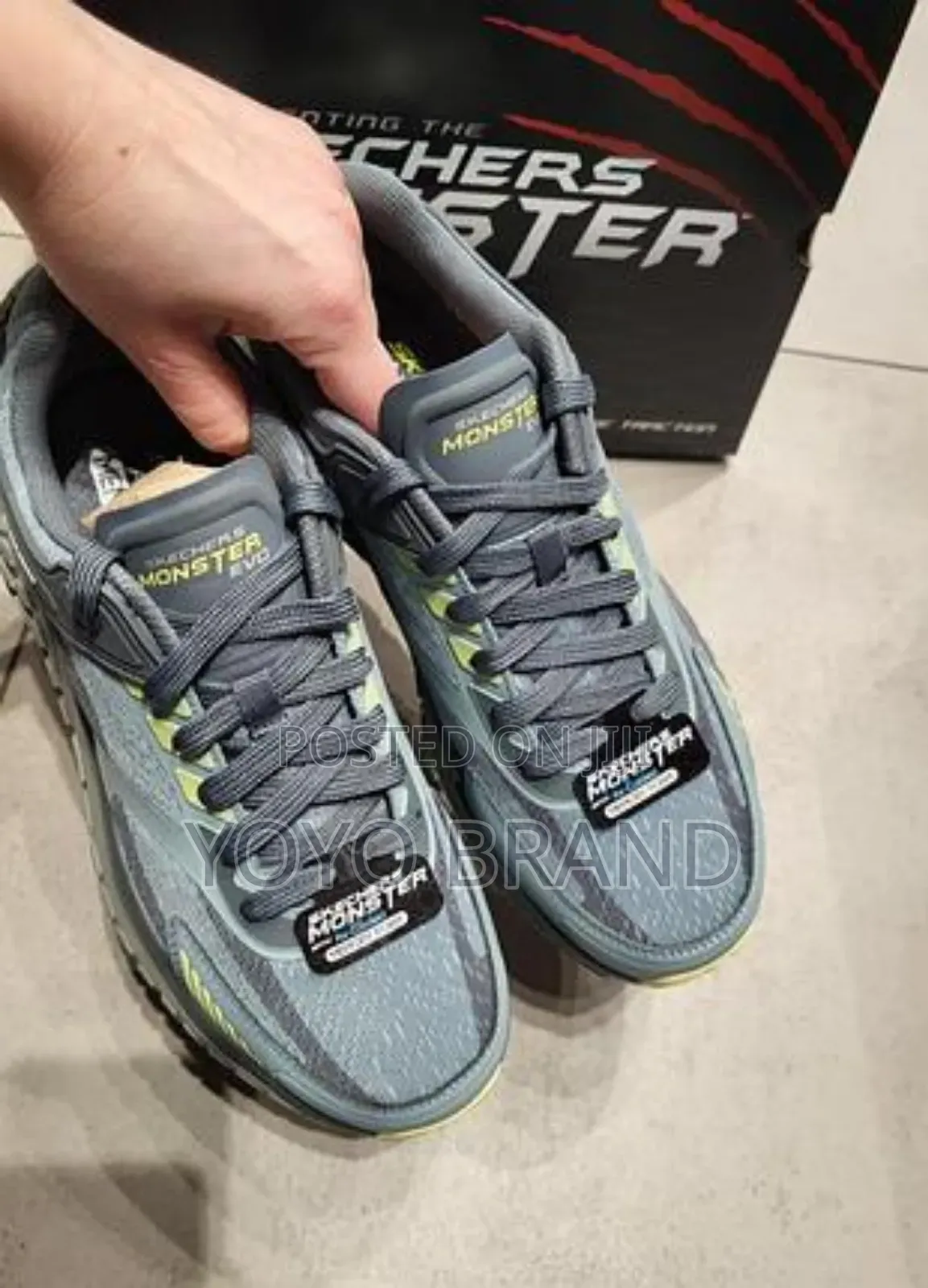 Skechers Monster Air Coolded Light Green