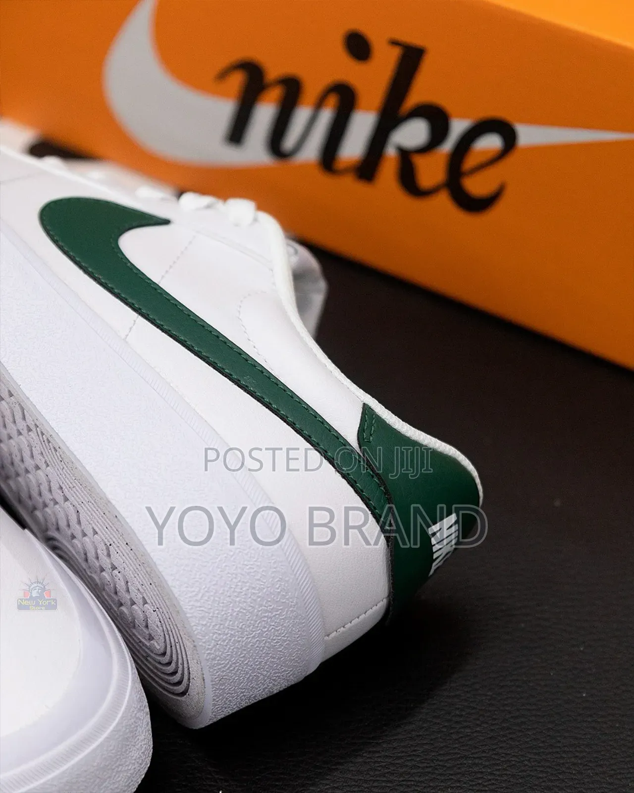 Nike Court Shot White Green