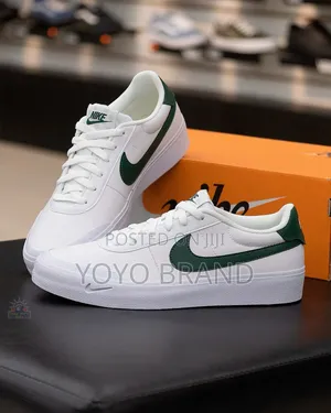 Nike Court Shot White Green