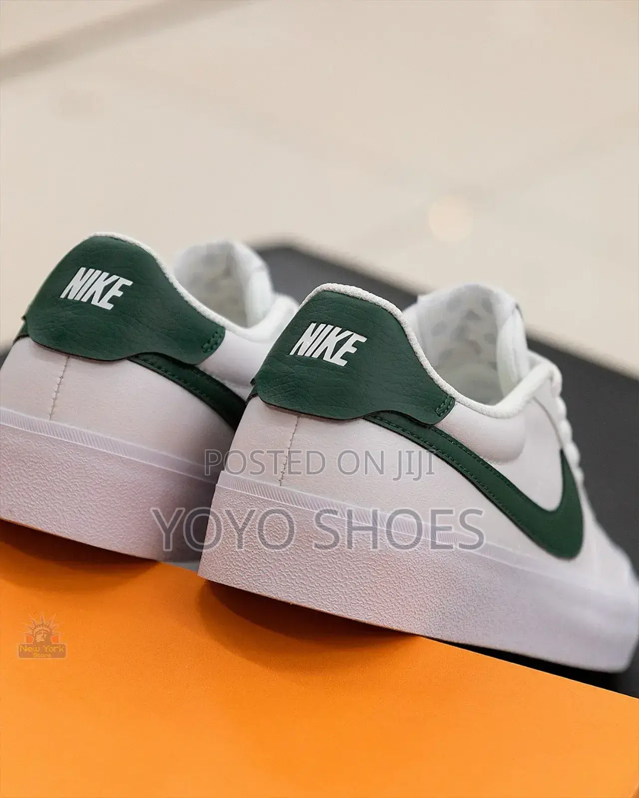 Nike Court Shot White Green