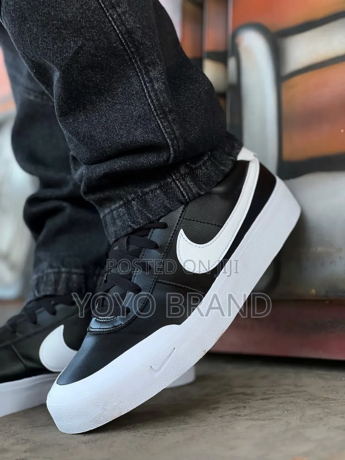 Nike Court Shot Black Fashion Shoes