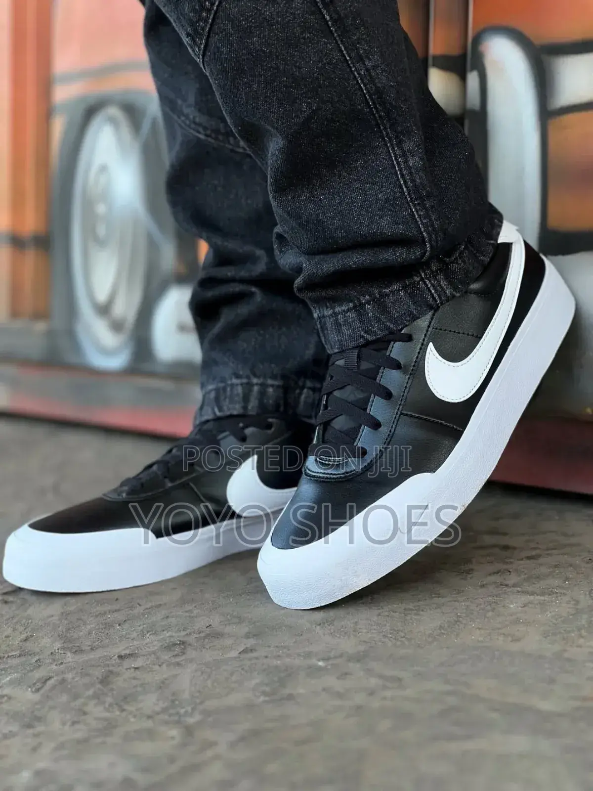 Nike Court Shot Black Fashion Shoes