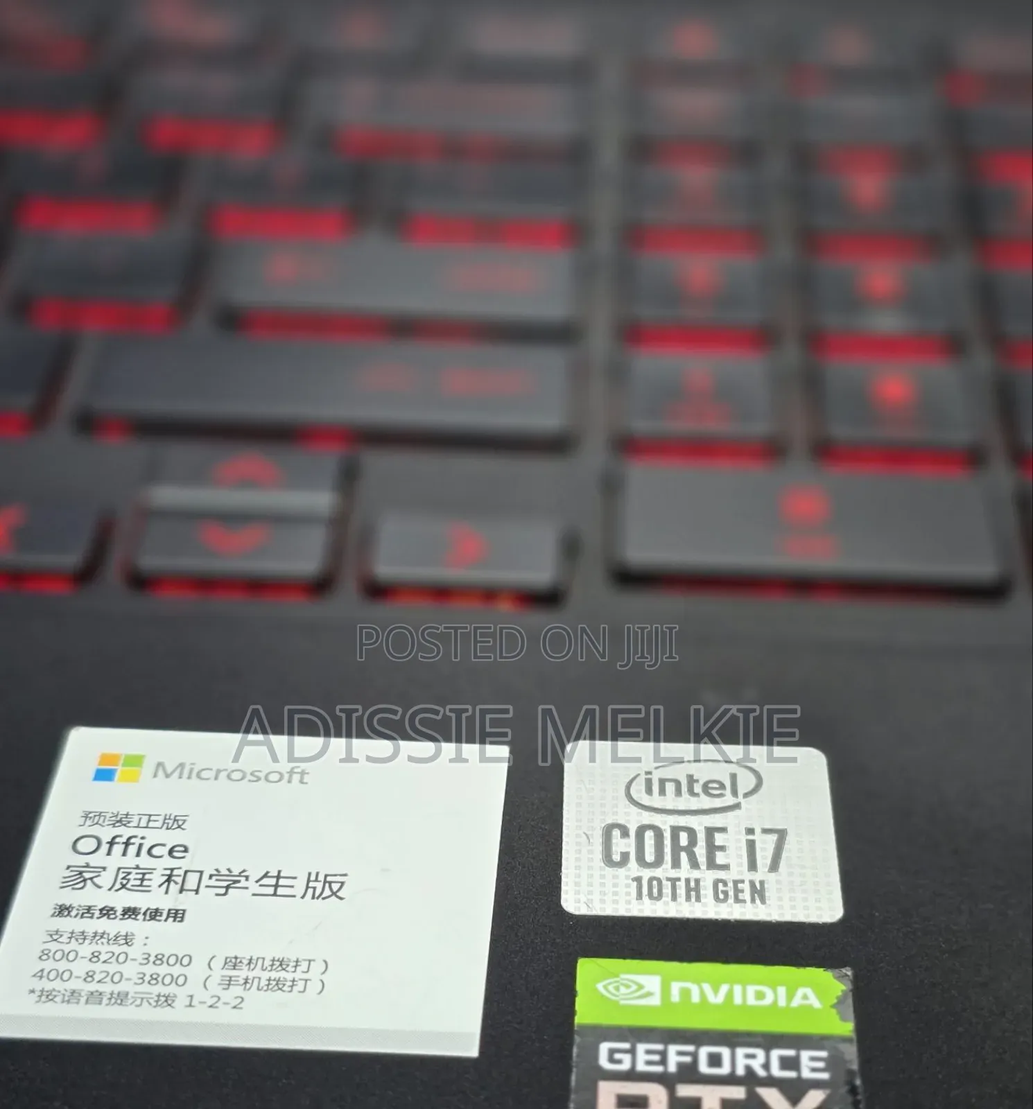 New Laptop HP Omen 15 16GB Intel Core I7 SSD 512GB