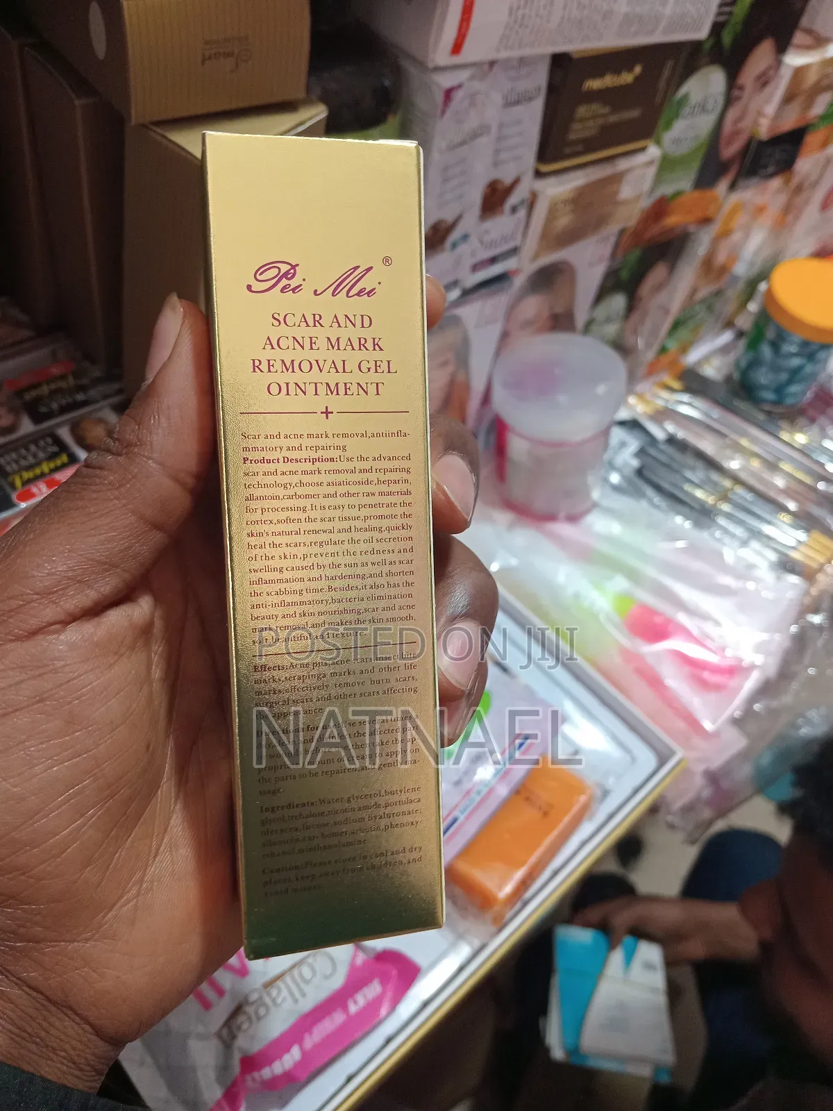 Scar and Acne Mark Removal Gel Ointment.