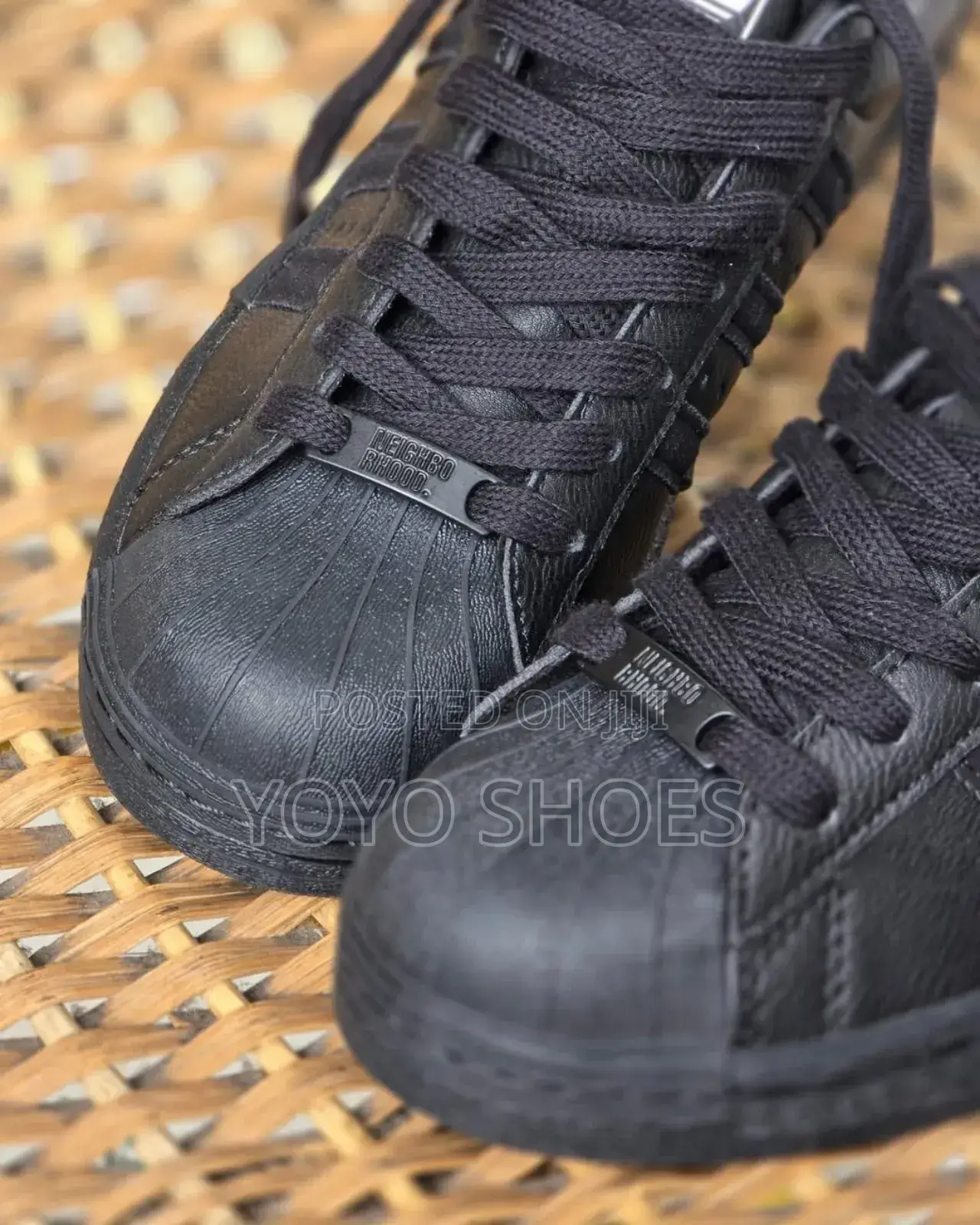 Adidas Old School Super Star Neighborhood Black