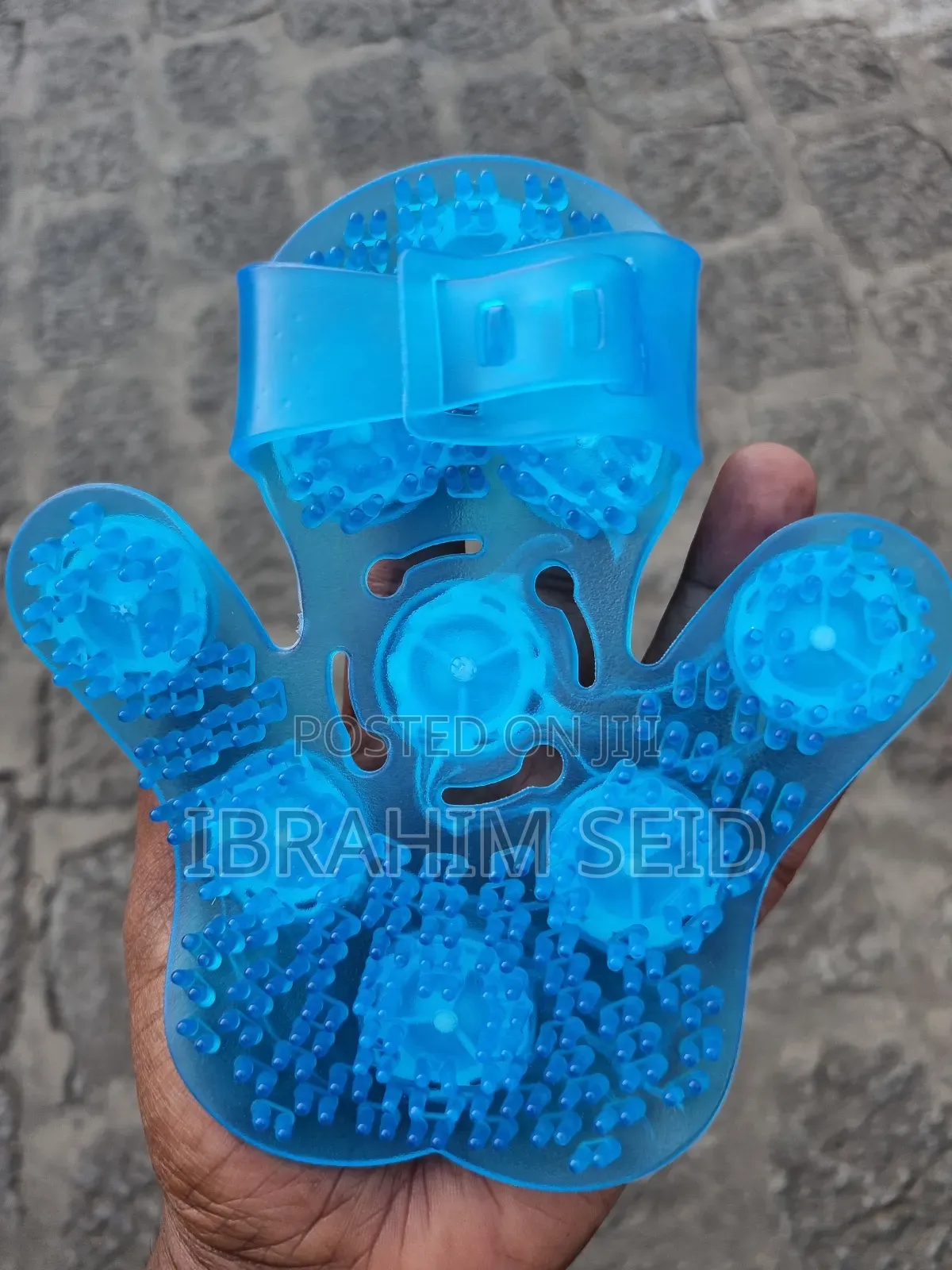 Massage Glove 9x Metal Rotating Massager Body Massage Gloves