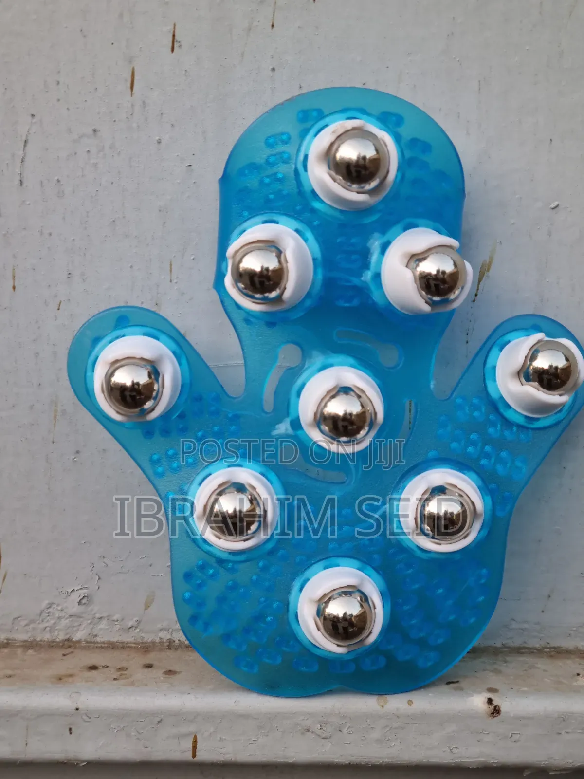 Massage Glove 9x Metal Rotating Massager Body Massage Gloves