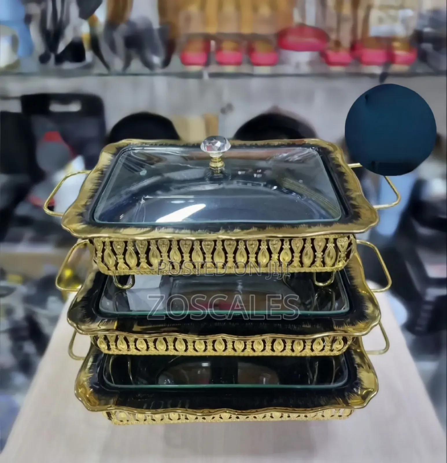 3pcs Ceramic Chafing Dish