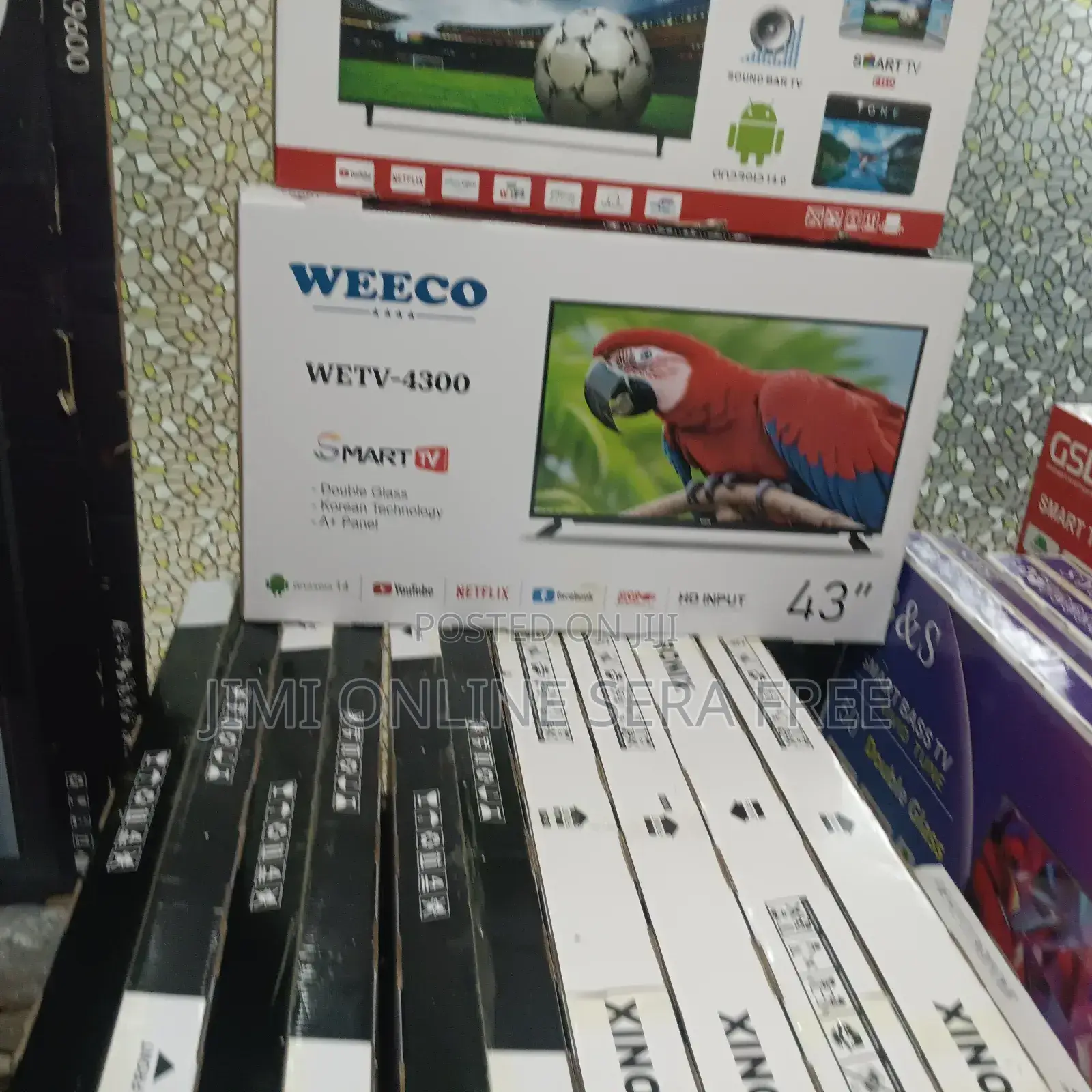Weeco Smart Tv 43 Inch Dobel Gelass