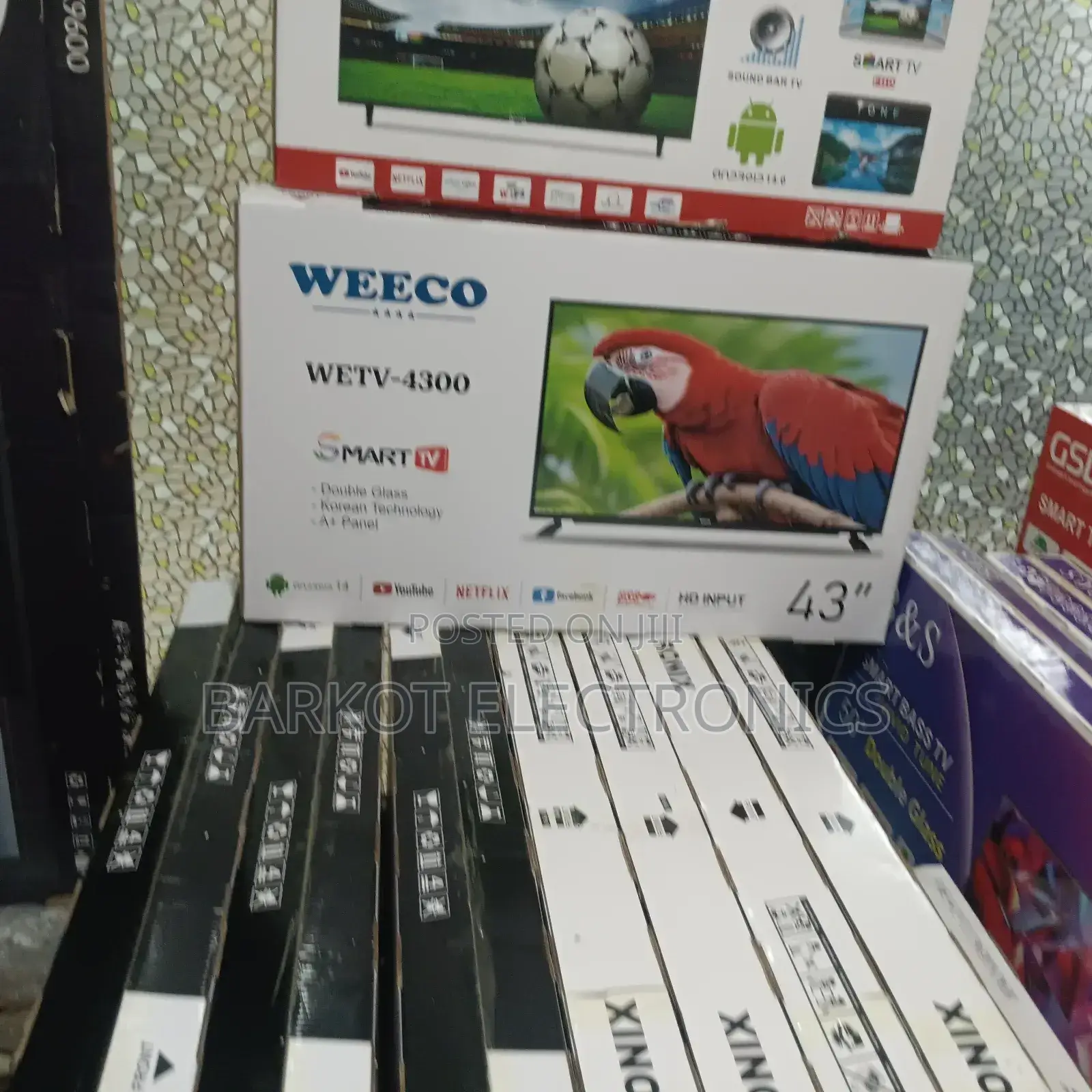 Weeco Smart Tv 43 Inch Dobel Gelass