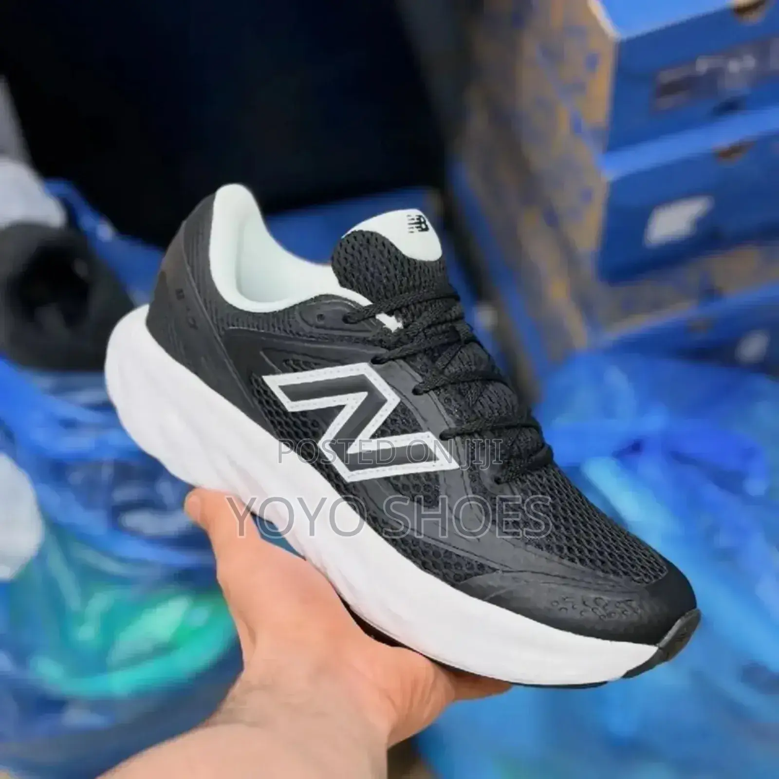 New Arrival New Balnce Fresh Foam Black