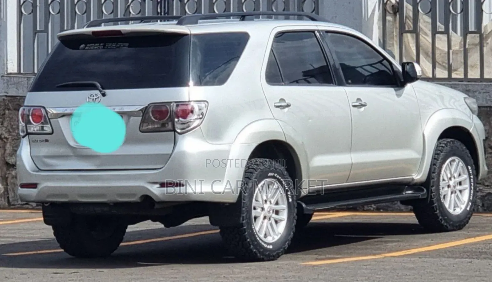 Toyota Fortuner 2013 Silver