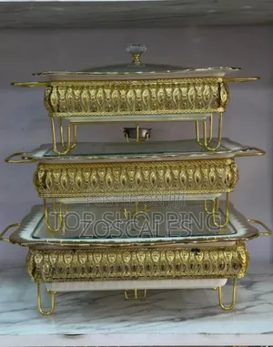 3pcs Ceramic Chafing Dish