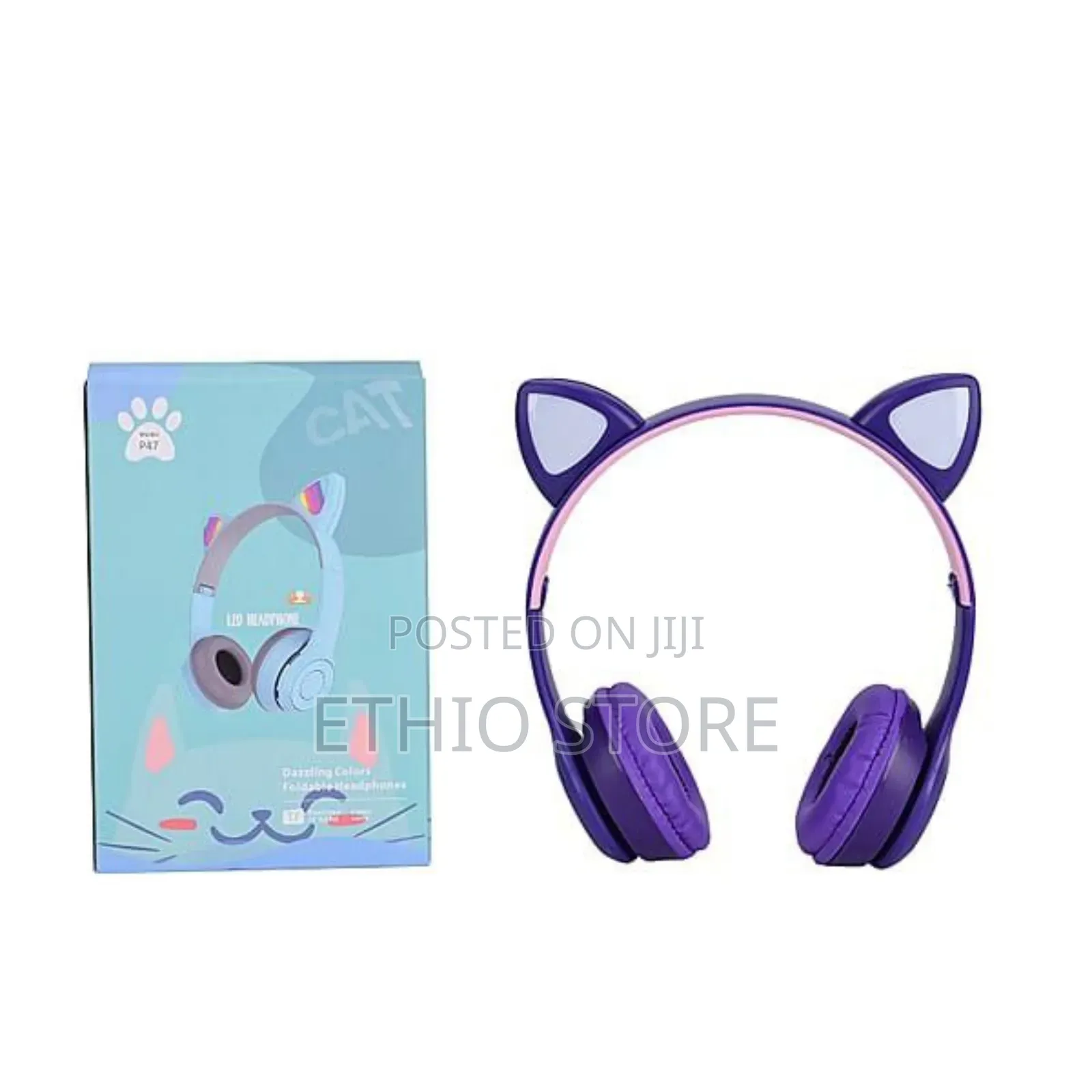 Cute Cat Wireless Headphone for Kids and Girls