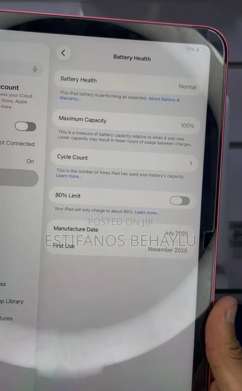 New Apple iPad Pro 11 (2025) 128 GB Pink