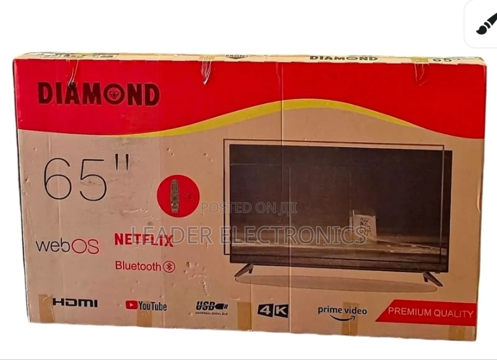 Diamond Tv 65" Smart Android Tv Webos Hub Tv 2025