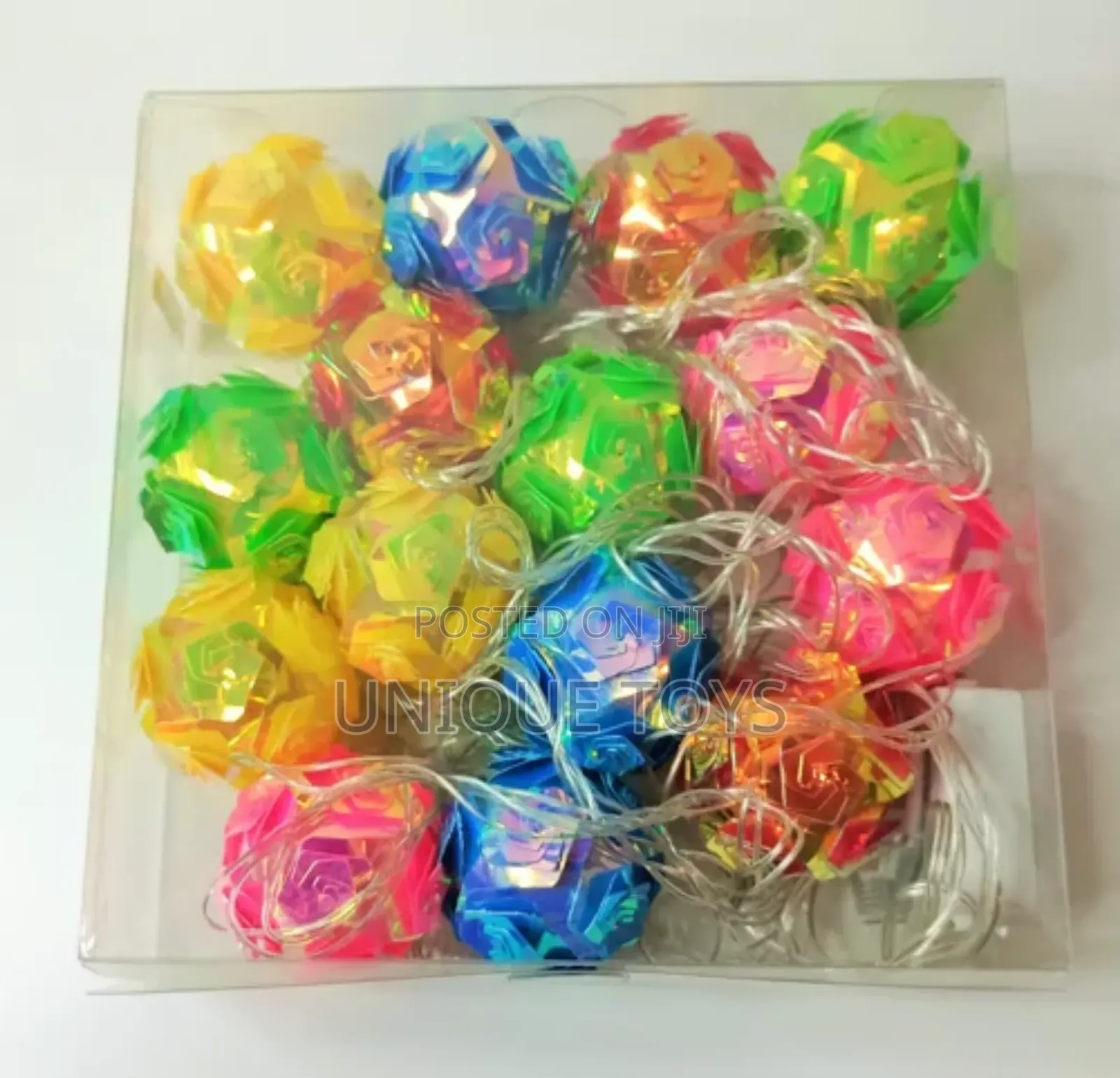 Festive Multi-Functional Christmas Rose Fairy Lights